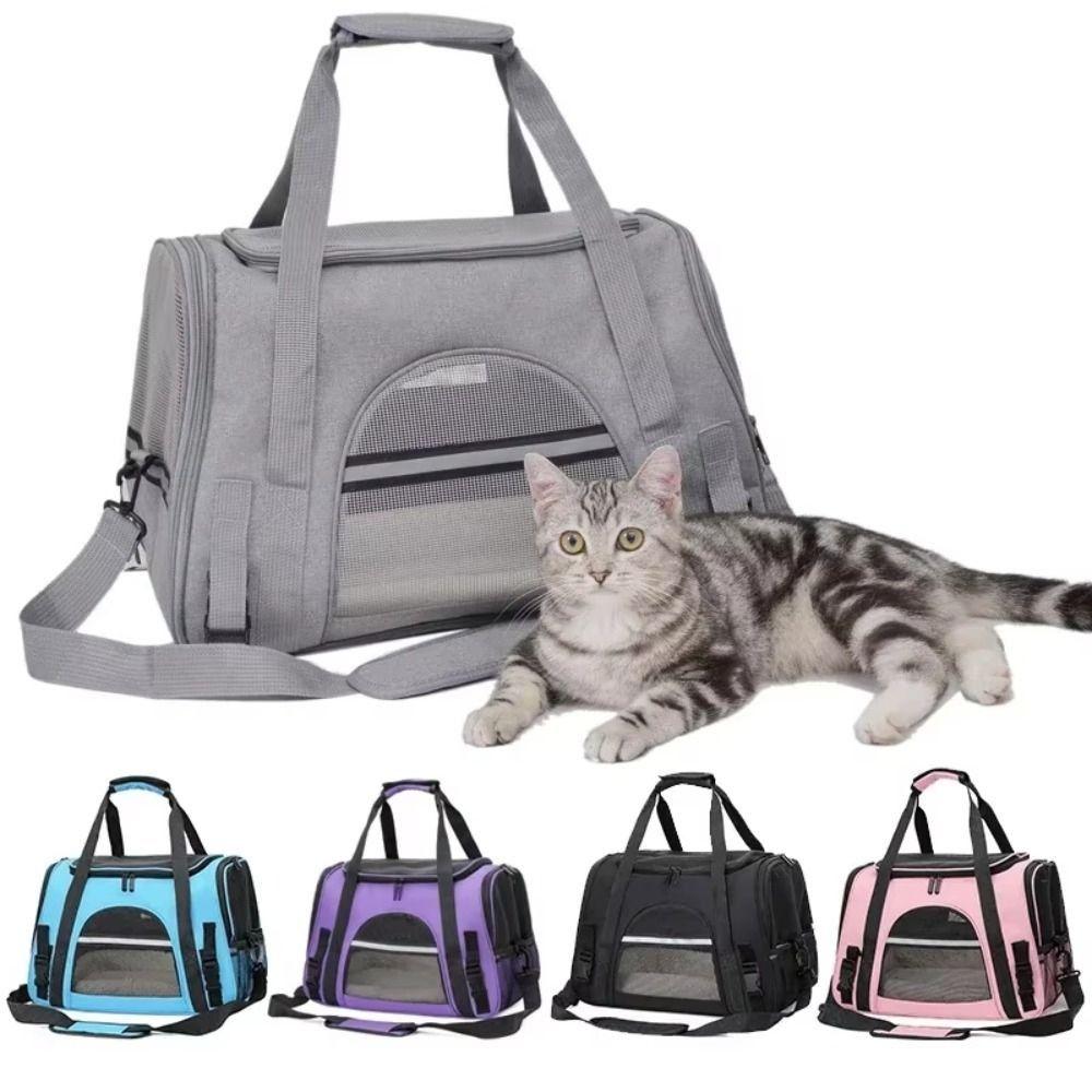 Collapsible Cat Bag Soft Sided Dog Carrying Case Easy Storage Pet Carrier  Rabbit