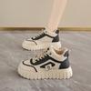 Fashion Women's Platform Sneakers Fashion High-top Casual Shoes for Women Lace Up Vulcanized Shoes Trendy Skateboard Shoes Zapatos Mujer