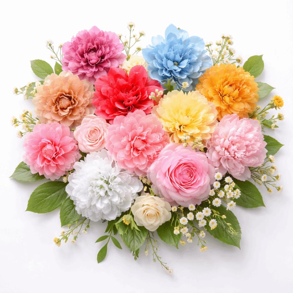 3D Design Artificial Flower Head Hand Moisturizing Anti-UV Simulation Peony Real Touch Artificial Artificial Flower