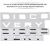 DISCOVERY Emblem Label Sticker for Land Rover Hood Sticker Fit For Land Rover Discovery Sport Car Styling DISCOVERY Logo Sticker
