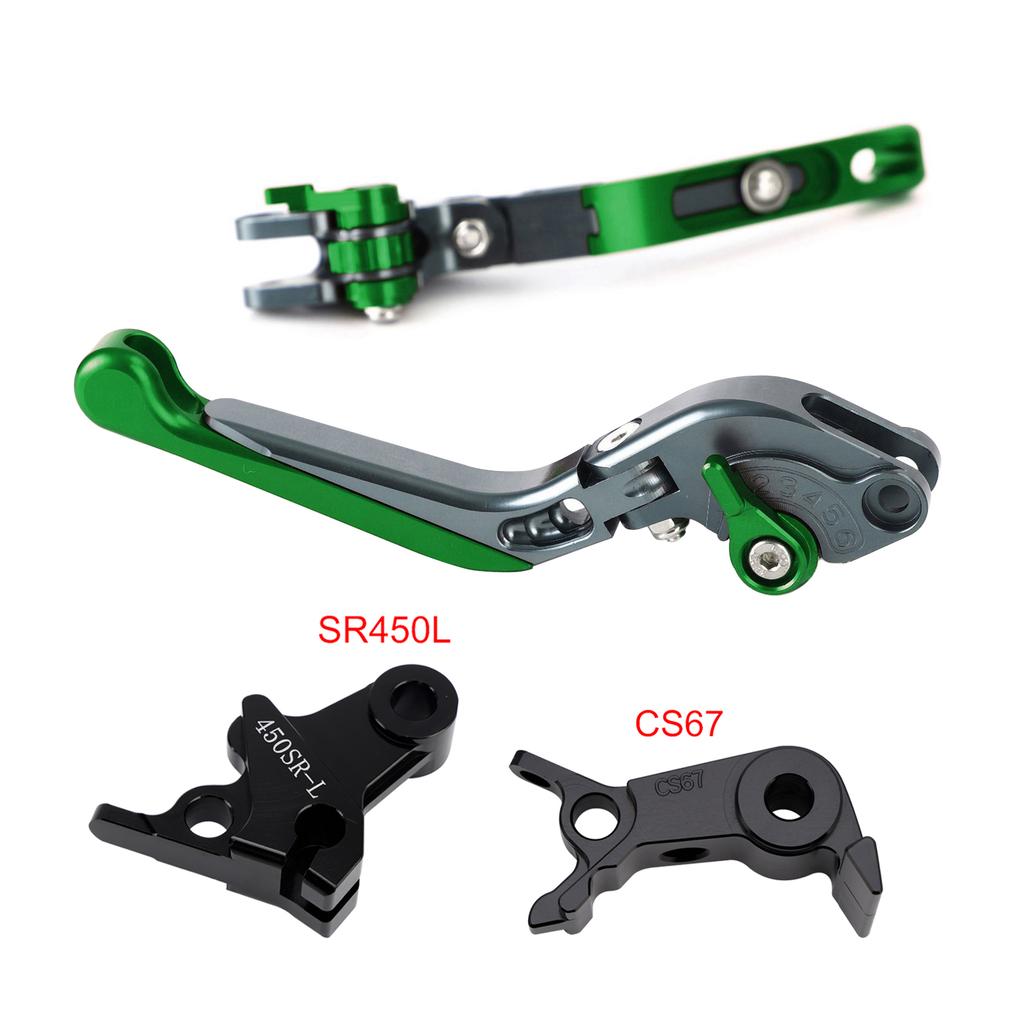 Adjustable Clutch Brake Lever fit for VOGE DS900X 900DSX 2024-2026 Green