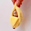 Macaco Fofo Banana Pelúcia Boneca Doce Macia Animal de Pelúcia Cura Kawaii Dopamina Brinquedo de Pelúcia Adorável Desenho Animado Decoração Presente para Meninas Adolescentes