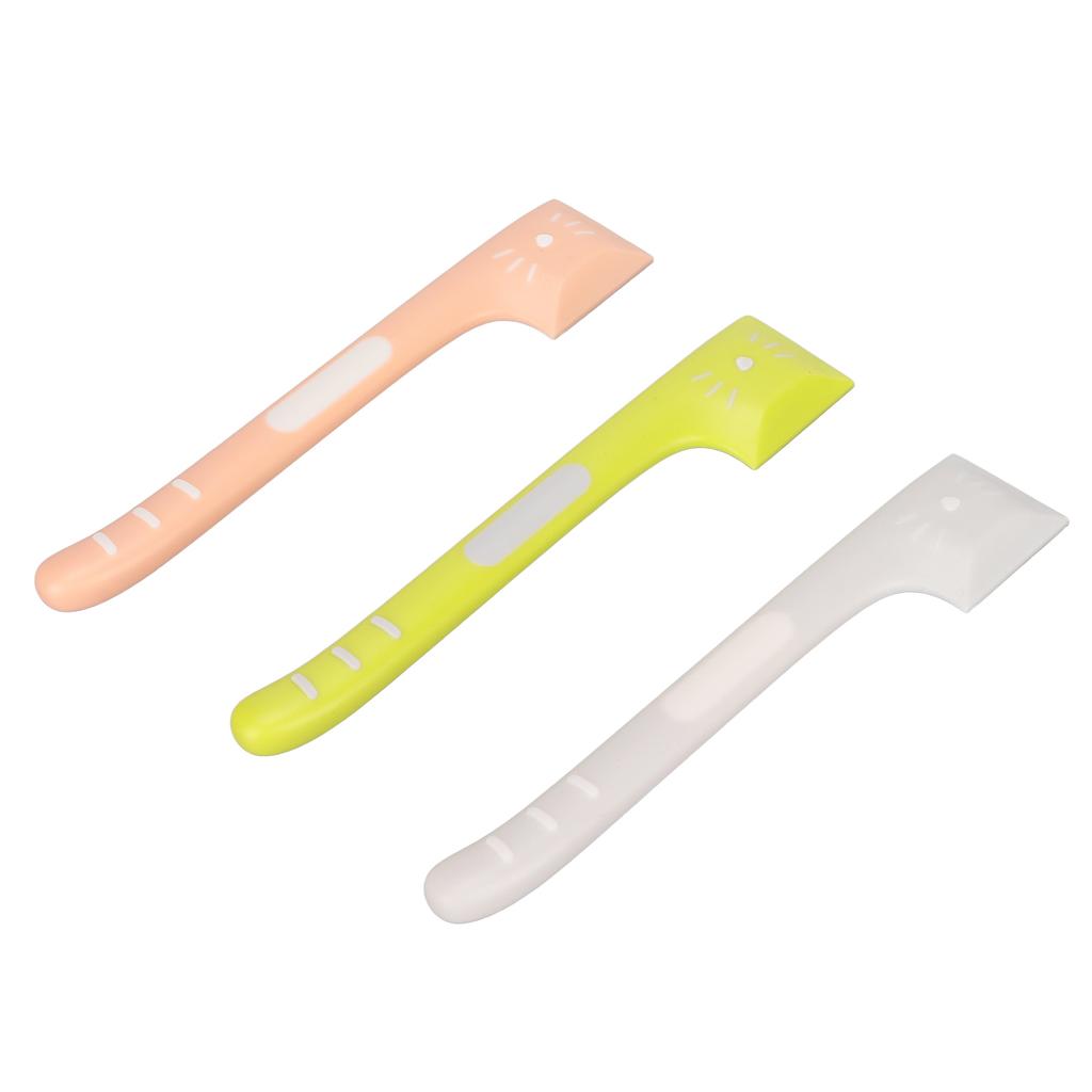 3pcs Pet Food Can Spoons Multifunction Dishwasher Safe Dog Canned Spoon with Long Handle
