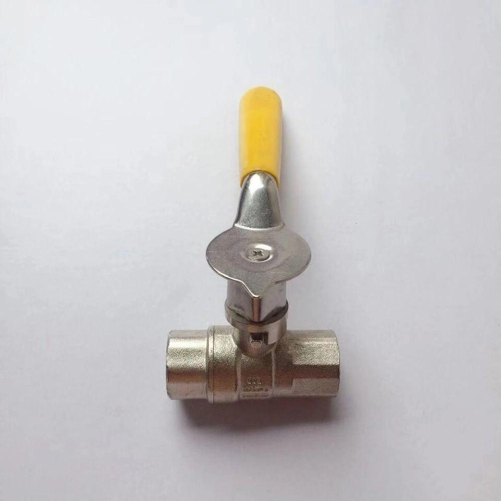 Copper Ball Valve Gas Stove Valve Handle Stainless Steel Stove Front Valve  Gas Fire Stove