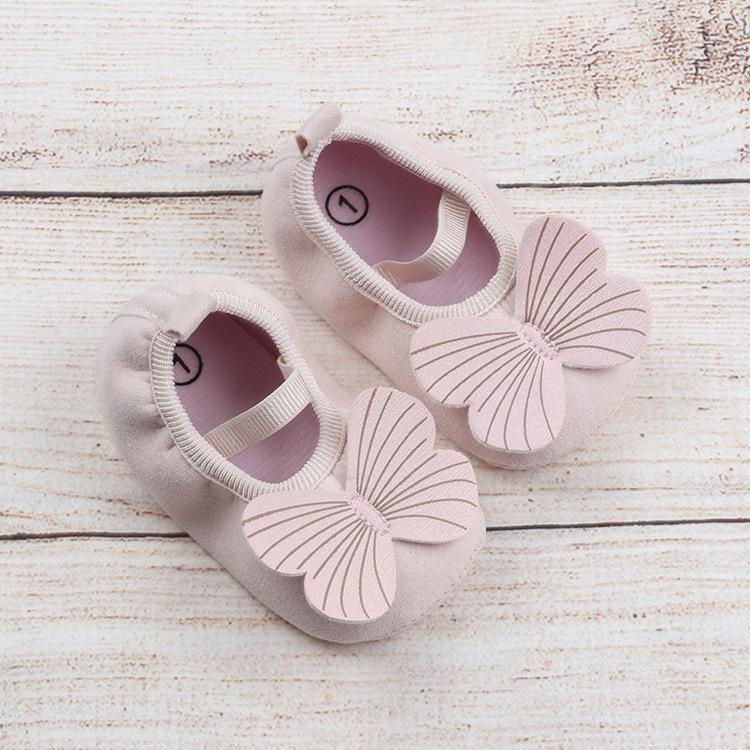 

All Season Cute Bow Soft Soled Baby Walking Shoes Fashion Casual Anti Slip Shoes Baby Comfortable Sneakers Zapatos Para Niñas insole13cm розовый