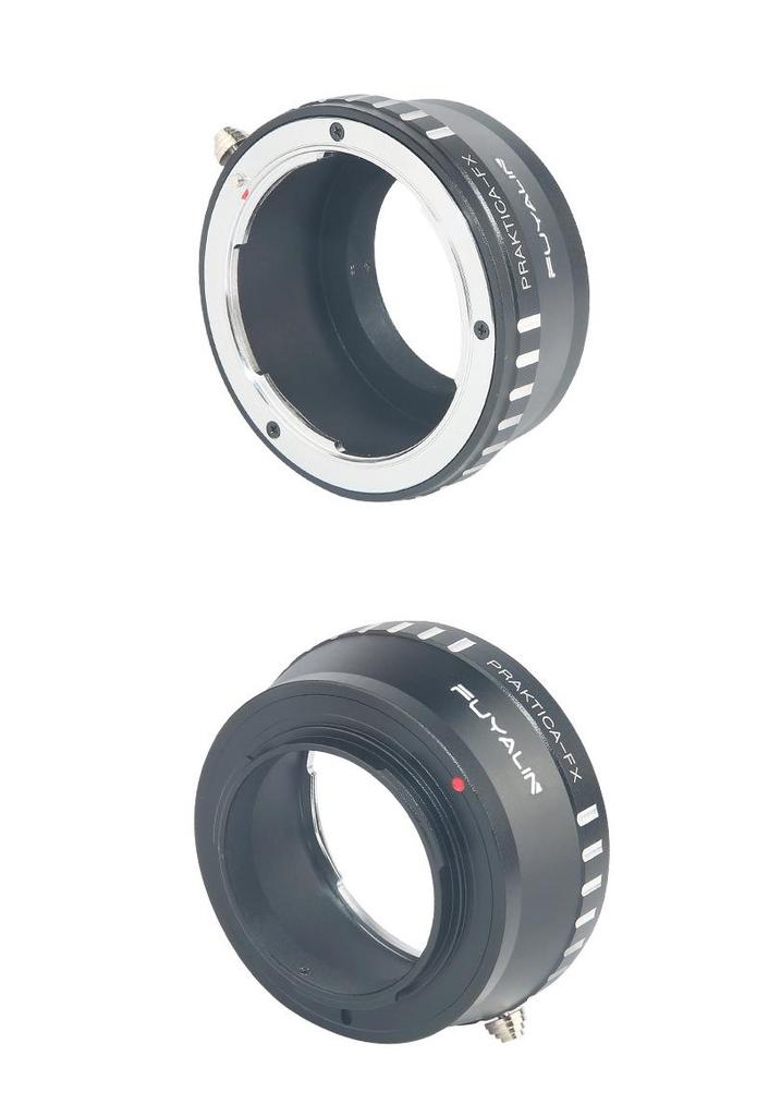 PB To FX Adapter Ring: Compatible with PRAKTICA PB Lenses On Fujifilm X-series Mirrorless Cameras.