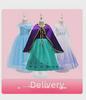 2024 One-Shoulder Puffy Princess Dress with Mesh Embroidery and Pearls for Girls