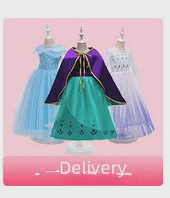 2024 One-Shoulder Puffy Princess Dress with Mesh Embroidery and Pearls for Girls