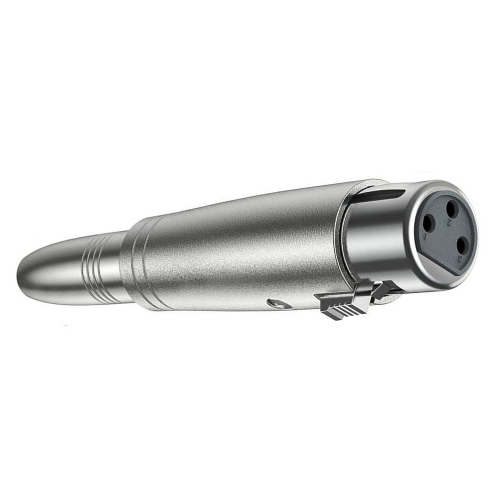 

JUNSUNMAY XLR Female-Female 6.35mm TRS Аудіо Адаптер Мікрофонний Роз єм Конвертер Аудіо Обладнання A
