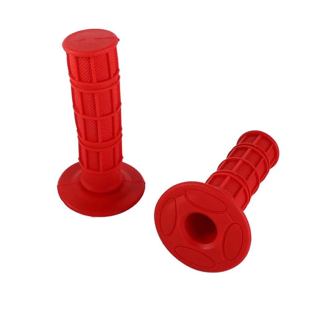 Anti-Slip 7/8'' 22mm Soft Rubber Motorcycle Handle Grips Brake Hand Grips Motorbike Handle Bar