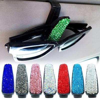 Auto Sluneční clona Sluneční brýle Brýle Brýle Držák na lístky Svorka