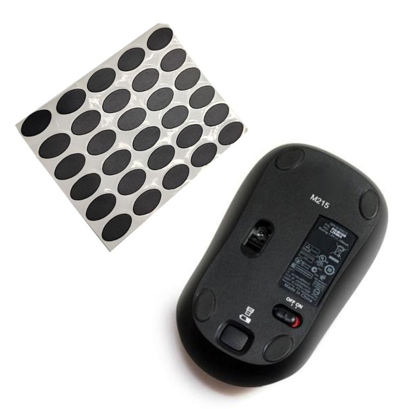 30 Stück Gaming-Mausfüße Universelle Ersatz-Mausfüße Kantenbehandlungen Glattes PTFE-Klebeband für M215 M325 M310 M320