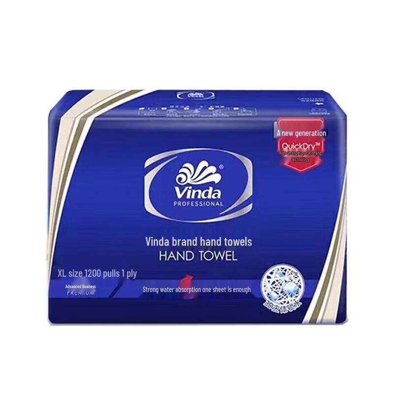 Vinda XL Single-Ply Hand Towel (Soft Pack)