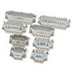HE Heavy Duty Connector Insert Core 6 10 16 24 Pin Male Female for Control Cabinets and Machinery Resistant Design