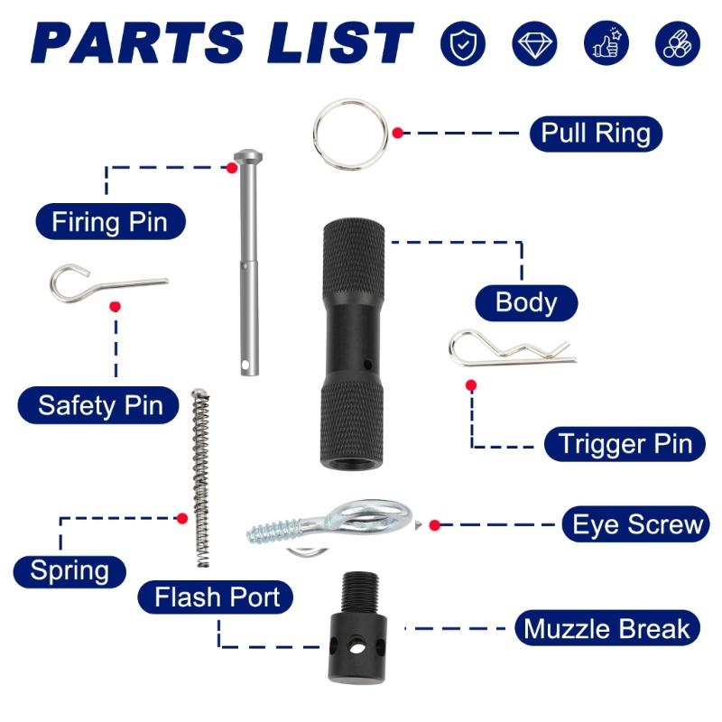 Portable Perimeters Trip Alarm Camping Trip Wire Alarm Device Early Warnings Security System for Camping Property Safety