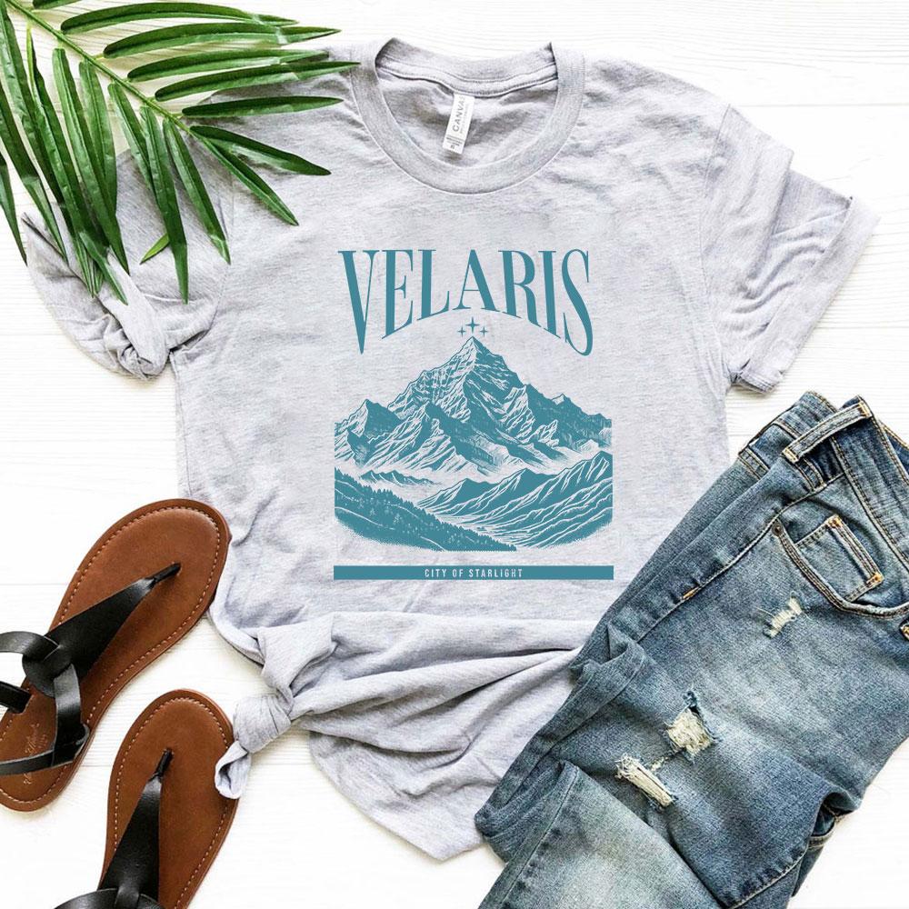SJM Velaris Shirt ACOTAR Tshirt ACOMAF City of Starlight Night Court Rhysand Tees Sarah J Maas Bookish Apparel Book Lover Gift