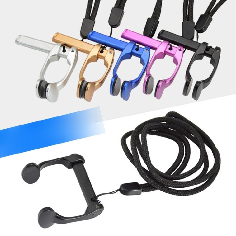 Nonslip Swimming Nose Plug Diving Nose Clip with AntiDrop Lanyard Adults Nose Protector Swimming Training Accessories