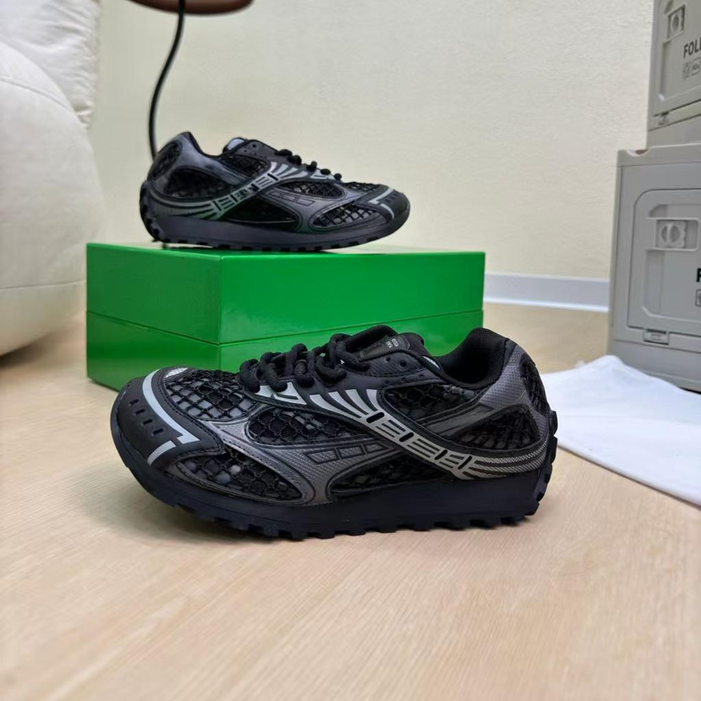 Wang Yibo's Same 25ss Color Blocked Mesh for Couples Dad Shoes for Women Ins Trendy Sports and Leisure Breathable Slimming and Height Increasing