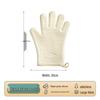 Thickened Silicone Non-Slip Oven Gloves: Heat Resistant, Anti-Scald Kitchen & Microwave Hand Clips