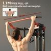 Power Tower with Lat Pull Down Machine, Pull Up Bar, Dip Station, Adjustable Height Power Pack for Home Gym