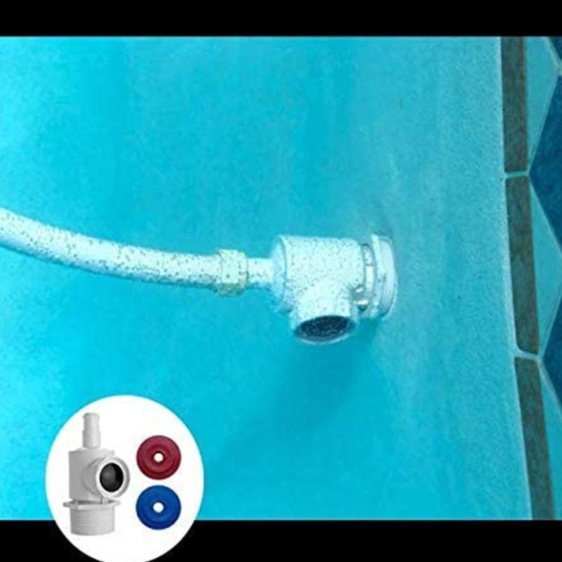 Universals Wall Fitting Connector Assembly Wide Applicability Swimming Pool Maintenance Replacement