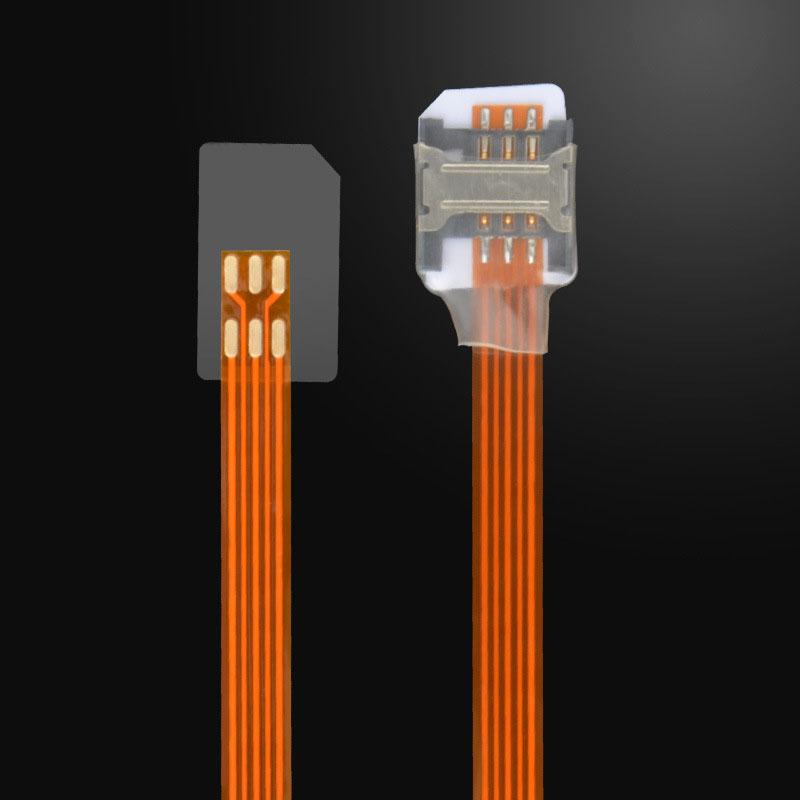 2Ff Sim Standart Pozitif Ters Uzatma Kablosu Cep Telefonu Sinyal Uzatma Kablosu Sim Kart Uzatma Kablosu