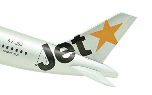 TANG DYNASTIE 1/400 16cm Jetstar Airways Airbus A320 Legierung Flugzeugmodell Spielzeug