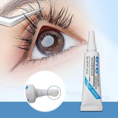 Falscher Wimpernkleber, vierteiliges Set, bequem, schnelltrocknend, spurlos, natürlich, faul, wasserfest, langlebig, Wimpernkleber für Damen, Mode-Make-up