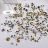3D Pointed Back Czech Rhinestones Nail Art Decorations - 1440 Pieces