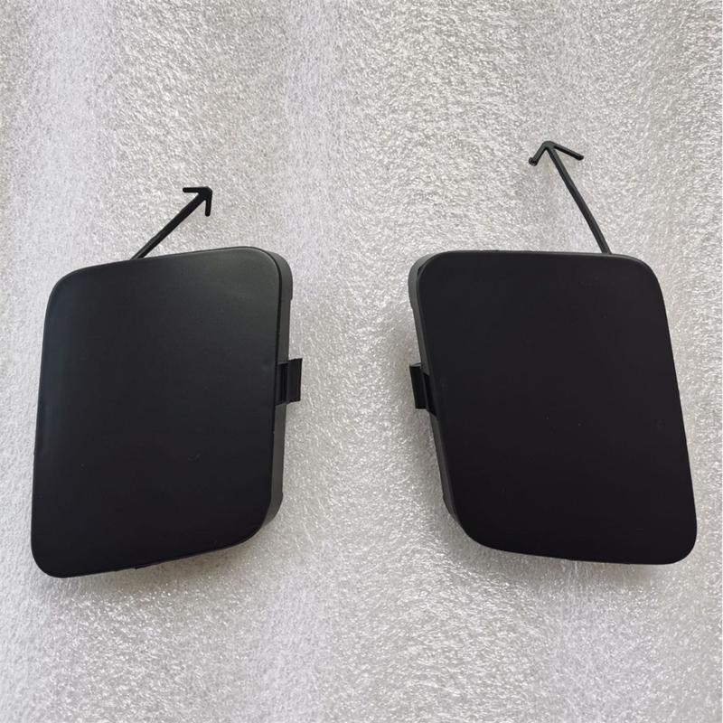 2Pcs Front Bumper Tow Hook Cover Caps for Toyota RAV4 2006-2008 Left & Right Plastic Replacement Covers 53286-42031 53285-42011
