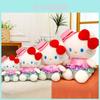 Hello Kitty Plush Toy With Cute Hat For Kids Gift And Decor