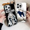 Blaue L-Lock Nagi Seishiro Stoßfeste Handyhülle für iPhone 17 Air 16 16E 15 Pro Max 14 Plus 13 Mini 12 Rückseite Anti-Fall Fund