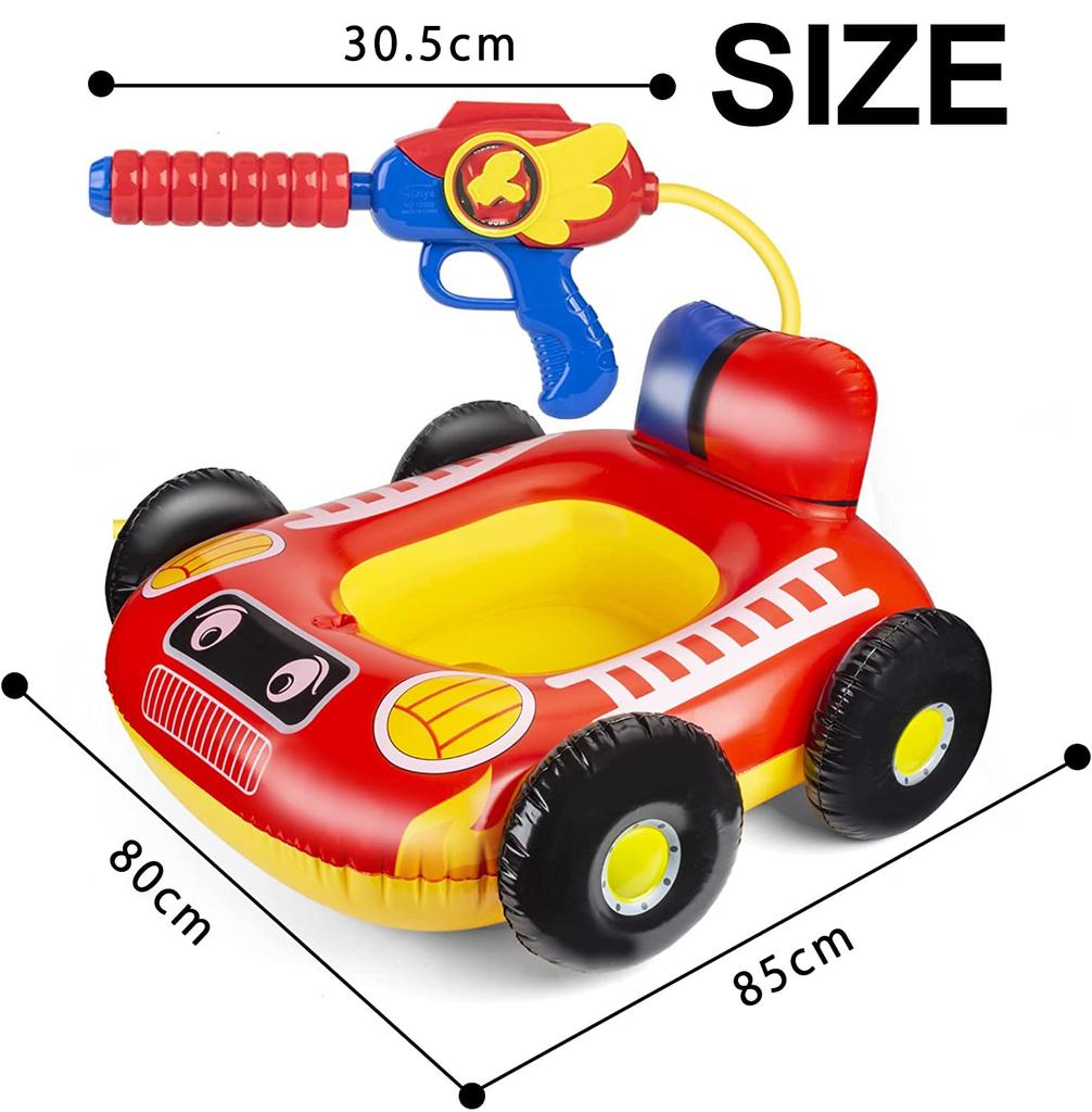 Yunking Baby Foot Water Car Summer Swimming Heat Leisure Swimming Water Included Children's Float, Boat, Insert, Play, Sea, Pool, Shape, Cute, Day,