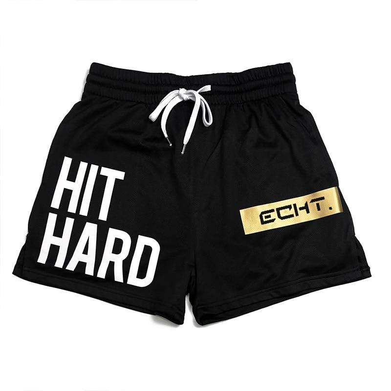 Gym Shorts Men Summer Sport Running Shorts Mesh Quick Dry Training Workout Shorts Men Bodybuilding Short Pants