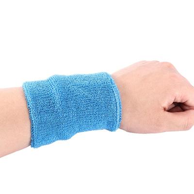 Support de poignet en tissu de coton pour le sport, le badminton, la salle de sport, bracelet de poignet, bandeaux anti-transpiration, protection de poignet