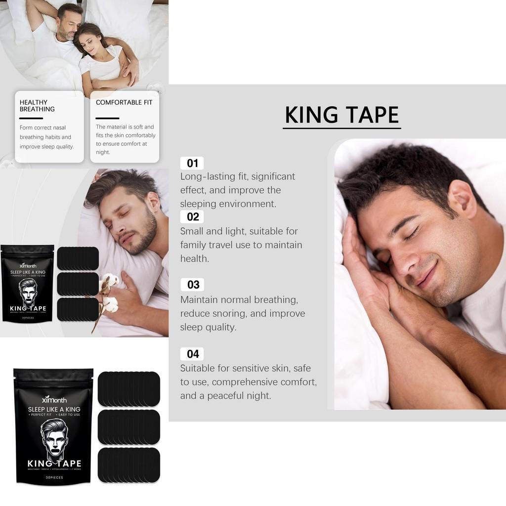 Ximonth Comfortable Breathable Snore Prevention Mouth Tape For Sleep Enhancement And Restful Nights