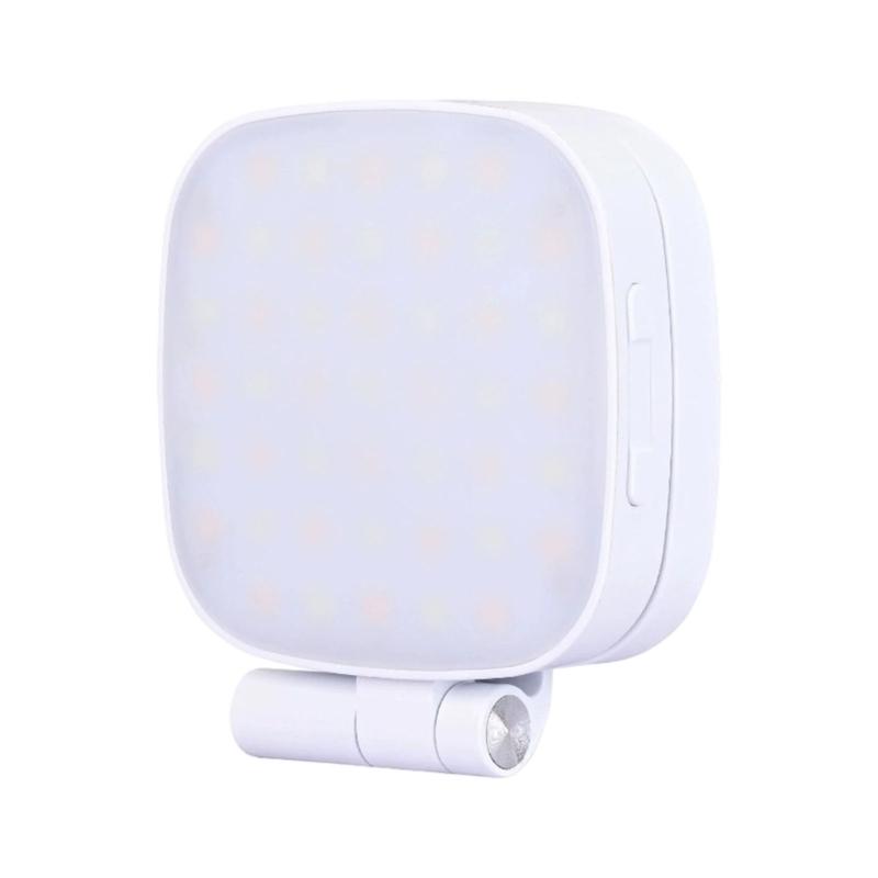Portable Pocket Sized Vanity Mirror Light With 3 Lighting Mode Magnetic Attachment for Phone 17 Series Type C Charging