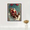 Full Drill Christmas Santa Diamond Painting Kit 5D Diamond Embroidery Handmade Crafts Rhinestone Home Room Decor