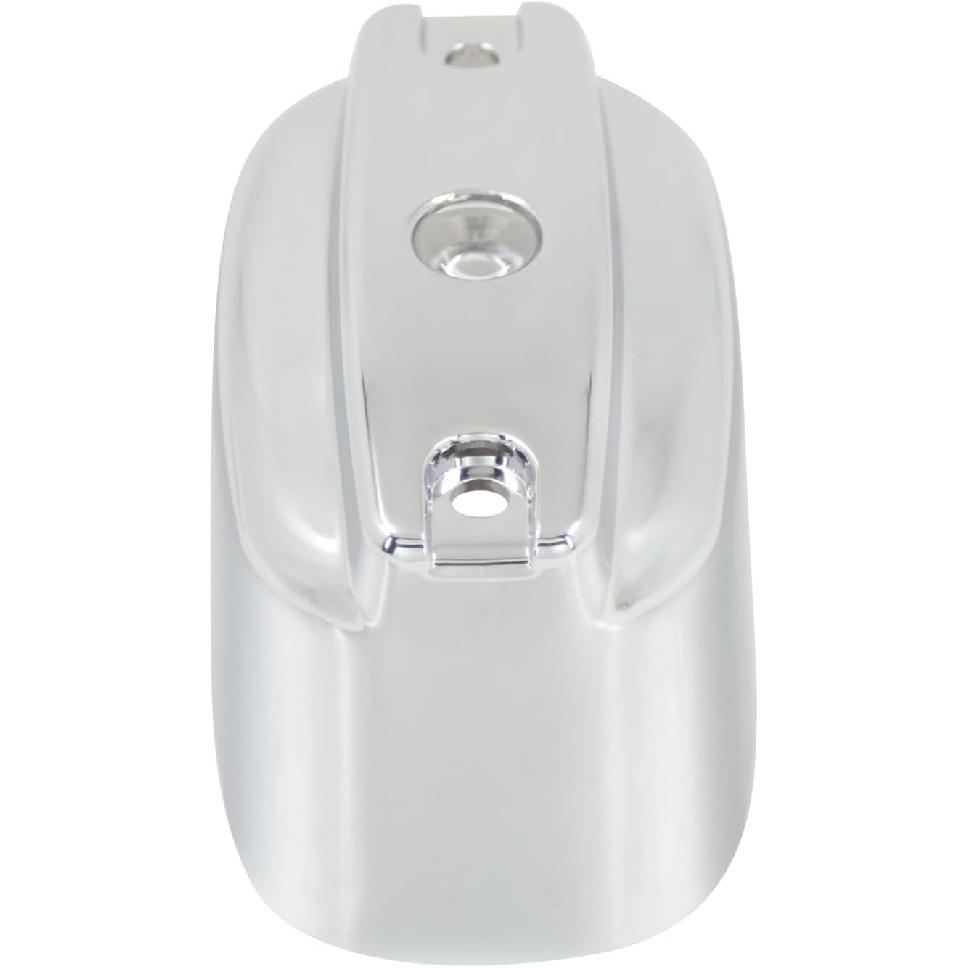HDBUBALUS Motorcycle Rear Brake Master Cylinder Cover Fit For Harley Touring Electra Road Glide Softail Trike 1999-2017 Chrome