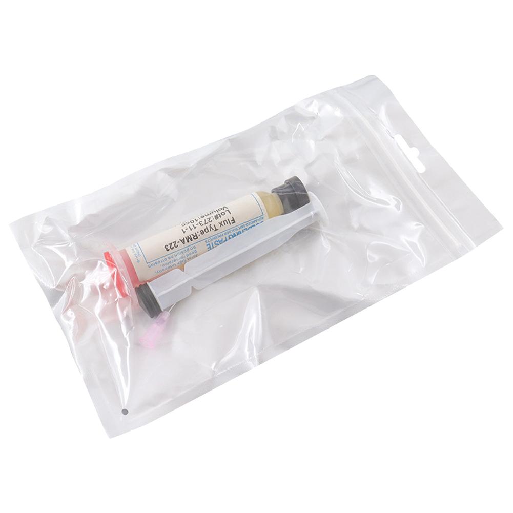 1/2/3/4/5/10 Stück Halogenfreier Lötflussmittel-Paste-Spritze Neutral No-Clean Schweißpaste Elektronisches Reinigungszubehör