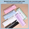 1Pcs Plastic Paper Trimmer A4 Paper Cutting Machine Durable Paper Slide Cutter  Home Crafts Tool