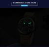 MEGIR Fashion Men Watches Luxury Brand Sports Quartz Chronograph Waterproof Man Business Wristwatch 24-hour Reloj Hombre 2110