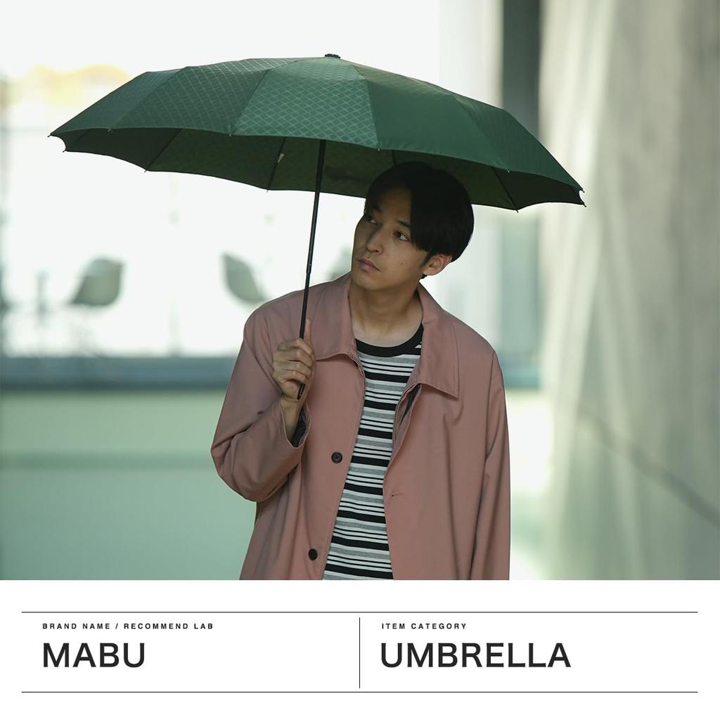 Mabu Folding Sun Rain 12 Navy Rain UV Light Sun Japanese For Men and Women Parasol, Umbrella, Umbrella, Unisex, 55cm, Ribs, "Edo" Design, Blue,