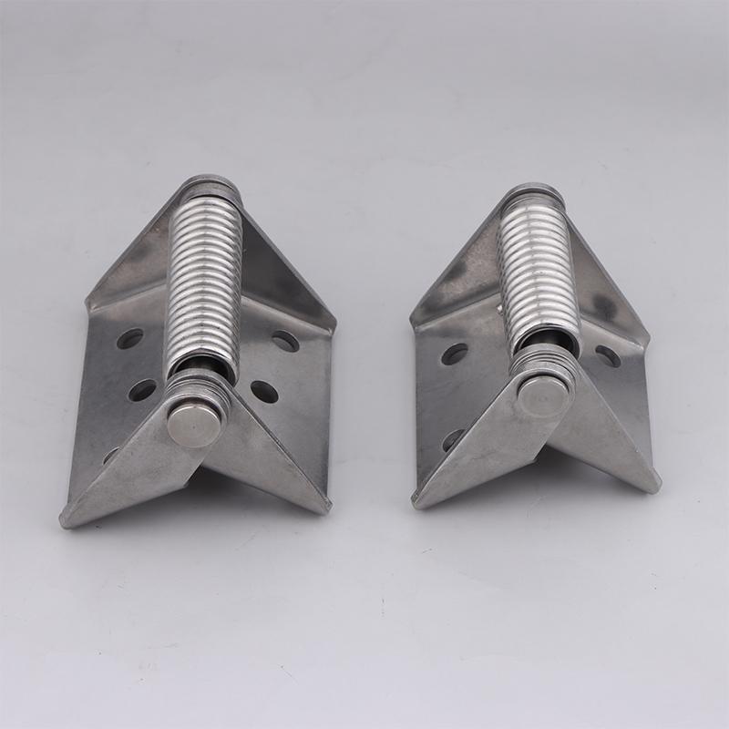 Stainless Steel/Iron Heavy-Duty Thickened Hinge With Automatic Spring Closure Reset For Industrial Electrical Cabinet Doors