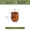 Fengzhi Vintage Jujube Wood Tea Cups