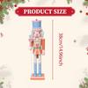 14.96inch King Nutcracker Christmas Decoration Tabletop Figurine, Doll Figure Ornament