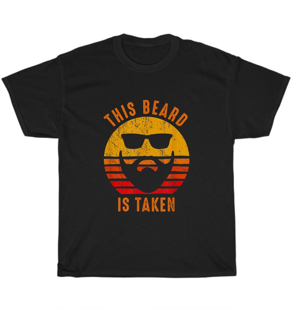 Vintage Entschuldigung Dieser Bart ist vergeben T-Shirt Herren Lustiges Valentinstagsgeschenk für Ihn