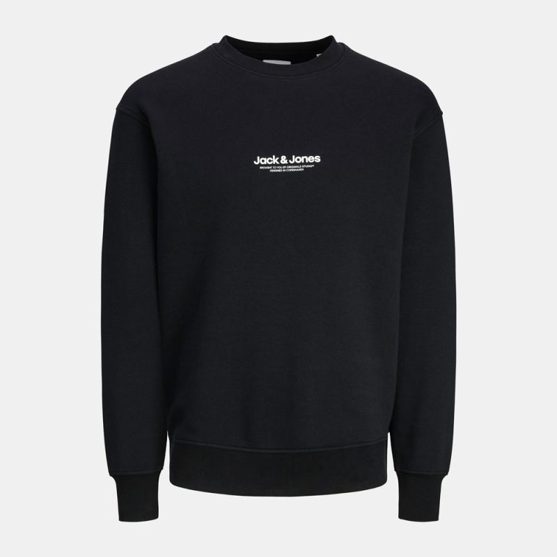 Soft Sweat Crew Neck Cotton Blend Vesterbro Long Sleeve Men JACK & JONES