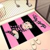 Betty Boop Print Rug, Washable Floor Carpet, For Entryway Dorm Laundry Room Office Study, Home Decor Birthday Christmas Gift