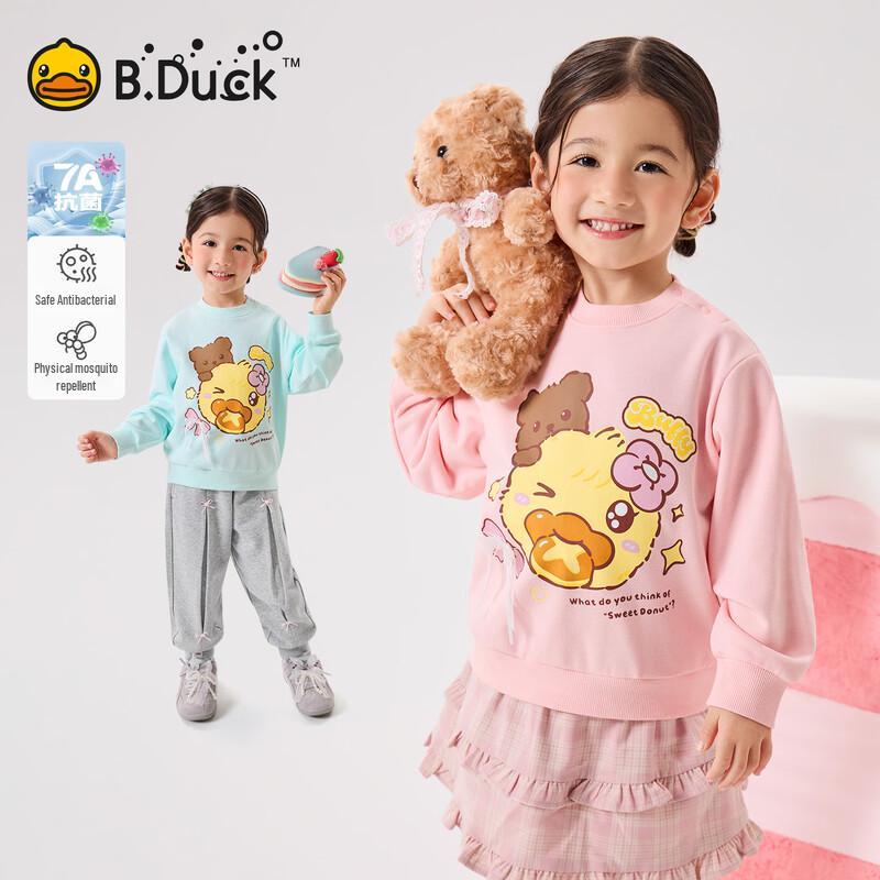 B.Duck Girls' Casual Sweatshirt